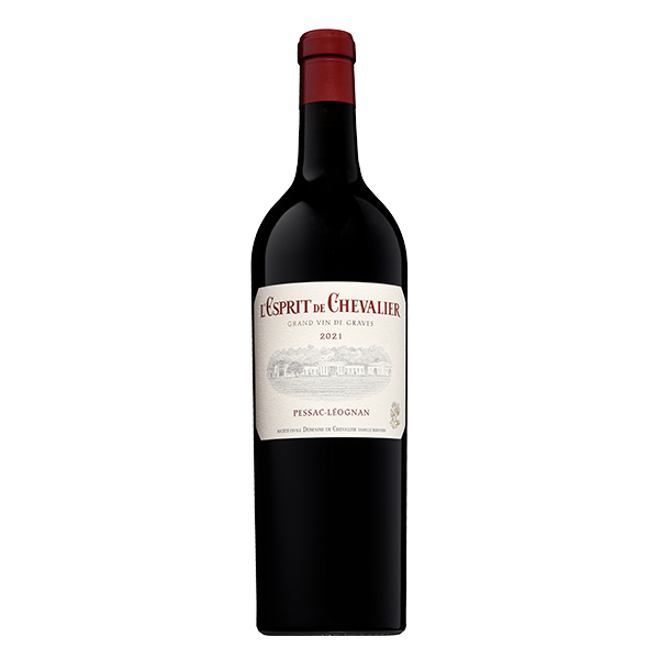 L'ESPRIT DE CHEVALIER KOSHER 750ML "L'ESPRIT DE CHEVALIER KOSHER 750ML" is a refined wine with a complex flavor profile characterized by notes of ripe red fruits