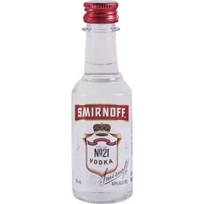 SMIRNOFF 80 50ML is a premium vodka known for its clean