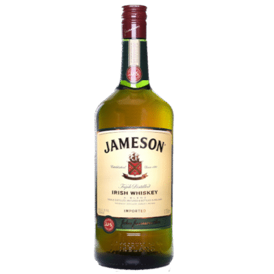 JOHN JAMESON 1.75L is a smooth Irish whiskey characterized by its rich notes of vanilla
