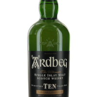 ARDBEG 10 YEAR OLD is a single malt Scotch whisky from the Islay region of Scotland