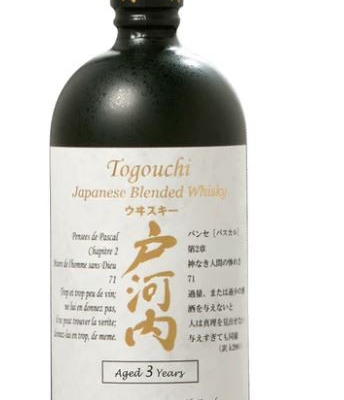 TOGOUCHI 3YR Japanese Whiskey is a balanced blend of malt and grain whiskies