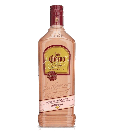 JOSE CUERVO GOLDEN MARGARITA ROSE 1.75L is a ready-to-drink cocktail that combines the classic flavors of premium tequila with a hint of refreshing fruitiness. Originating from the heart of Mexico