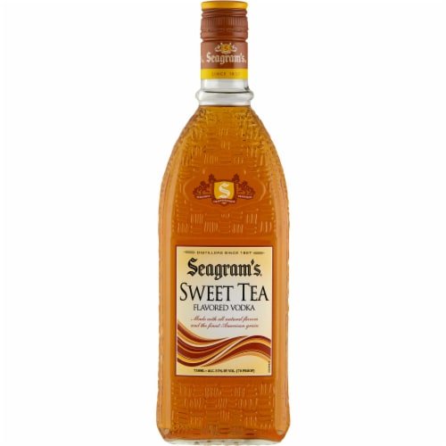 SEAGRAM SWEET TEA VODKA 1.75L SEAGRAM SWEET TEA VODKA is a unique blend that combines the smoothness of vodka with the refreshing taste of sweet tea. This beverage hails from the United States