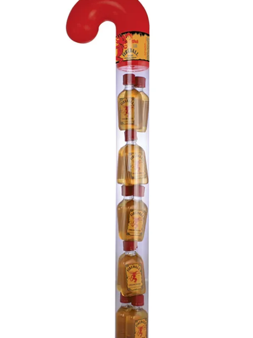 <p>FIREBALLWHISKY CANDY CANE is a unique blend of cinnamon whiskey with a festive candy cane flavor