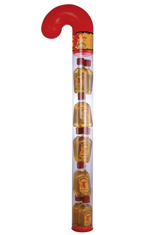 FIREBALLWHISKY CANDY CANE 50ML FIREBALLWHISKY CANDY CANE is a unique blend of cinnamon whiskey with a festive candy cane flavor