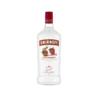 SMIRNOFF STRAWBERRY 1.75L is a flavored vodka that highlights the natural sweetness of ripe strawberries. This product is crafted in the U.S.A.