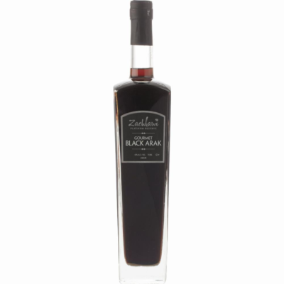 ZACHLAWI BLACK ARAK is a traditional anise-flavored spirit from the Levant region