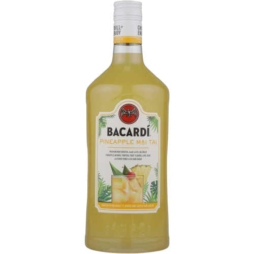 BACARDI MAI TAI PINEAPPLE 1.75L BACARDI MAI TAI PINEAPPLE 1.75L is a tropical rum blend that features the vibrant flavors of pineapple