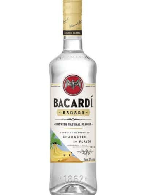 <p>BACARDI BANANA 375ML is a flavored rum that showcases a delightful banana essence