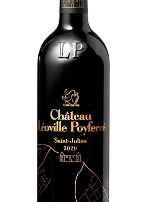 CH Leoville Poyferre 2020 is a refined red wine from the renowned Saint-Julien region of Bordeaux
