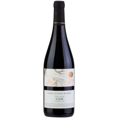 The GUSH ETZION SPRING RIVER GSM is a blend of Grenache