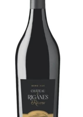 CH LES RIGANES RESERVE 750ML is a distinguished wine showcasing a balanced flavor profile with notes of ripe fruits