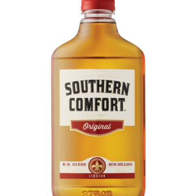 SOUTHERN COMFORT 375ML is a fruit-flavored whiskey liqueur that originates from New Orleans
