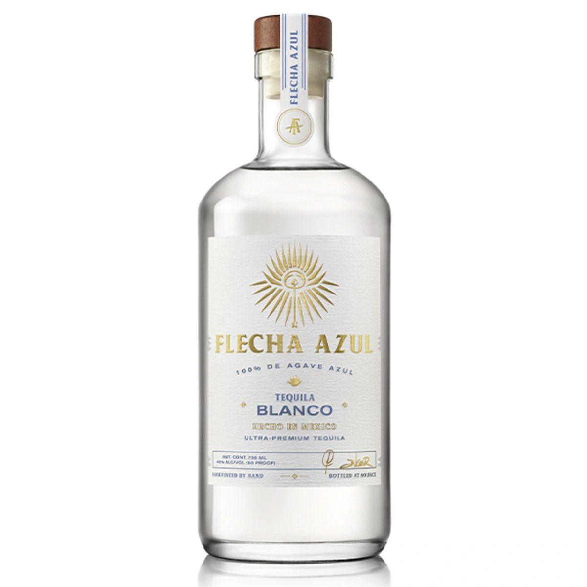 11raimb0h1cas-2300089_1747984831875 Flecha Azul Tequila Blanco is crafted from 100% Blue Weber agave