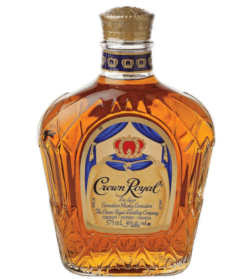 CROWN ROYAL 375ML is a premium Canadian whisky known for its smooth and rich flavor profile