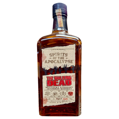 THE WALKING DEAD BOURBON is a premium whiskey with a rich flavor profile featuring notes of caramel