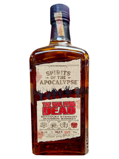 THE WALKING DEAD BOURBON is a premium whiskey with a rich flavor profile featuring notes of caramel