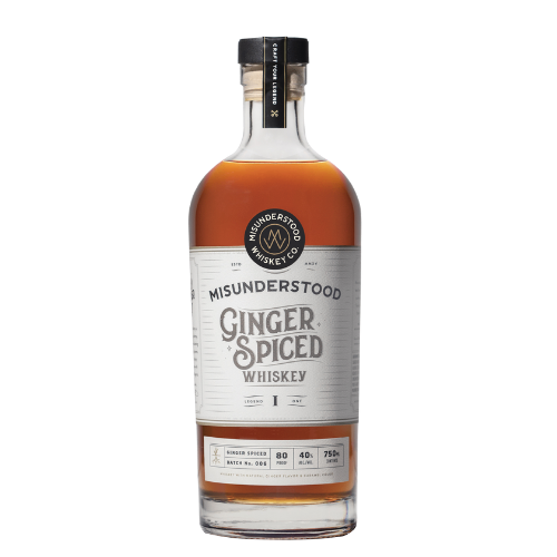 <p>MISUNDERSTOOD GINGER WHISKEY is a distinctive spirit crafted from high-quality American whiskey blended with natural ginger flavor. This whiskey offers a warm