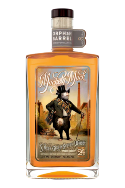 ORPHAN BARREL MUCKETY MUCK 750ML offers a distinct flavor profile characterized by rich notes of caramel