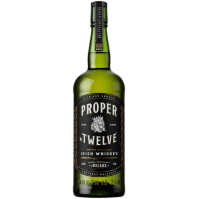 PROPER TWELVE IRISH WHISKY is a smooth blend crafted from the finest ingredients in the heart of Ireland. This whiskey features notes of vanilla