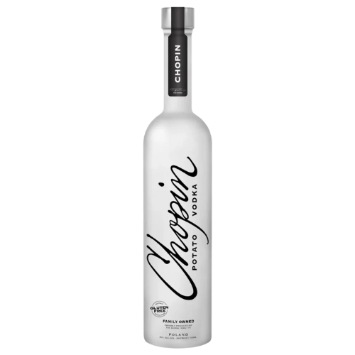 CHOPIN POTATO BLACK 1.75L is a premium vodka crafted from Polish potatoes