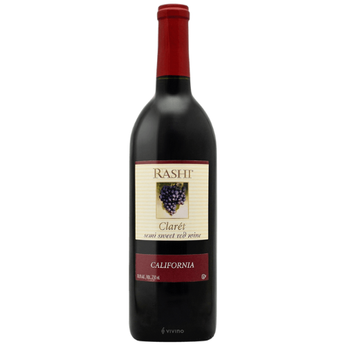 RASHI CLARET 750ML is a red wine that exemplifies a well-balanced flavor profile characterized by notes of dark fruits