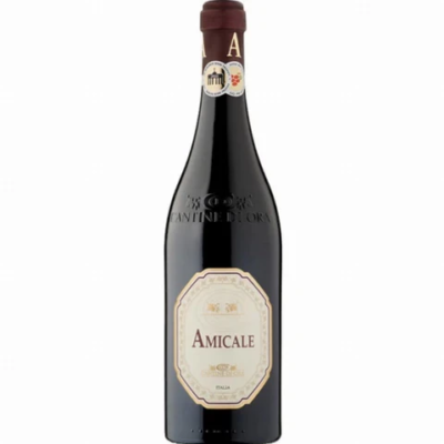 CANTINE DI ORA AMICALE 750ML is a well-balanced wine from the renowned vineyards of Italy. It features a smooth blend of fruit-forward notes