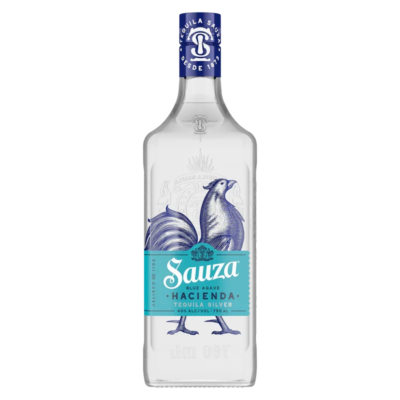 SAUZA HACIENDA SILVER 1L is a premium tequila crafted from pure blue agave sourced from the highland regions of Jalisco