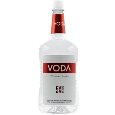 VODA VODKA 1.75L is distilled from high-quality grains