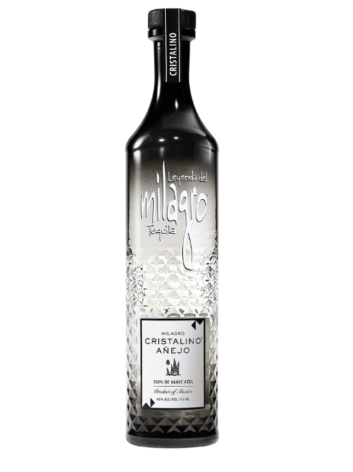 MILAGRO ANEJO CRISTALINO is a premium tequila crafted in the Jalisco region of Mexico. Its flavor profile features notes of vanilla