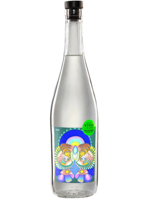 AMARAS MEZCAL VERDE 750ML offers a distinctive flavor profile characterized by its earthy