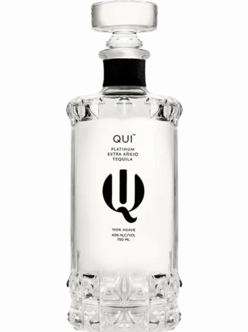 <p>QUI Tequila Platinum Extra Anejo is a premium tequila produced in the highlands of Jalisco