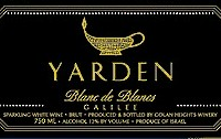 YARDEN BLANC DE BLANC 750ML is a refreshing sparkling wine from the Golan Heights in Israel