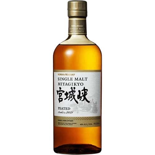 NIKKA PEATED MIYAGIKYO is a distinctive Japanese whisky that showcases a harmonious blend of peated malt and smooth fruity notes. Originating from the Miyagikyo Distillery in Japan