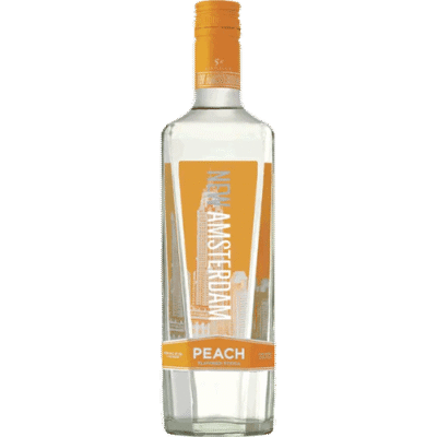 <p>NEW AMSTERDAM PEACH VODKA is crafted with natural peach flavors and distilled five times for a smooth finish. This vodka hails from the iconic New Amsterdam region