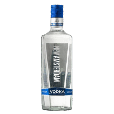 NEW AMSTERDAM 100 is a premium vodka crafted from the finest grains and distilled five times for exceptional purity and smoothness. Hailing from the United States