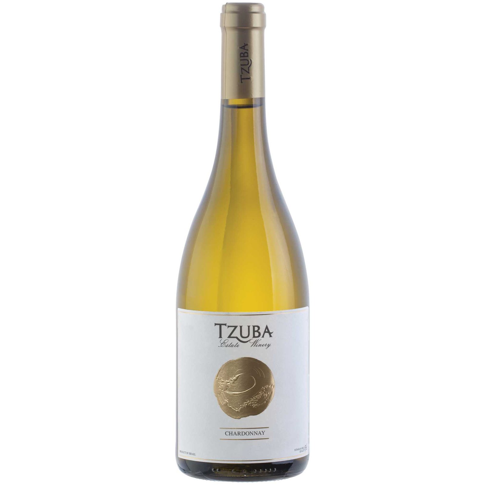 3v41imb0bclbc-2310383_1747975279079 TZUBA CHARDONNAY is a refined white wine hailing from the esteemed vineyards of the Judean Hills in Israel. This Chardonnay features crisp acidity balanced with notes of apple