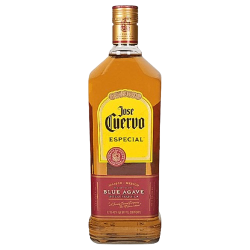JOSE CUERVO GOLD 1.75L is a premium tequila that delivers a smooth blend of rich agave flavors with hints of oak and caramel