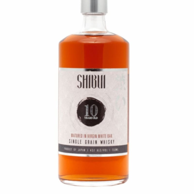 SHIBUI PURE MALT 10 YEAR is a premium Japanese whisky crafted from carefully selected malted barley