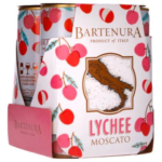 Bartenura Lychee Moscato Cans offer a refreshing blend of sweet