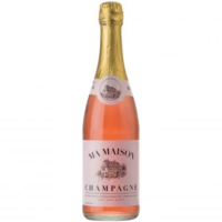 MA MAISON ROSE CHAMPAGNE 750ML showcases a vibrant flavor profile with notes of fresh strawberries