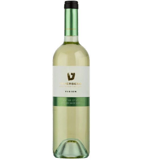 TEPERBERG VISION DRY WHITE is a crisp wine hailing from the renowned region of Israel. It features a balanced flavor profile with notes of citrus and tropical fruits