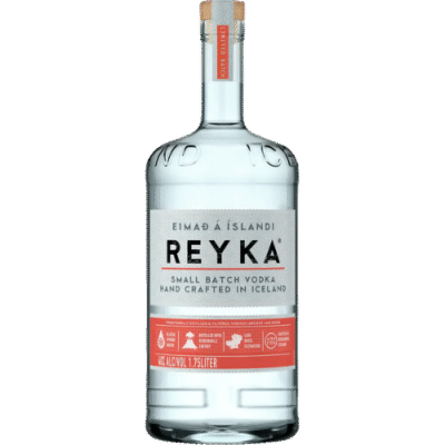 REYKA VODKA 1.75L is a premium vodka distilled in Iceland