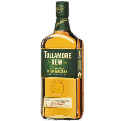 TULLAMORE DEW 1.75L is an Irish whiskey known for its smooth