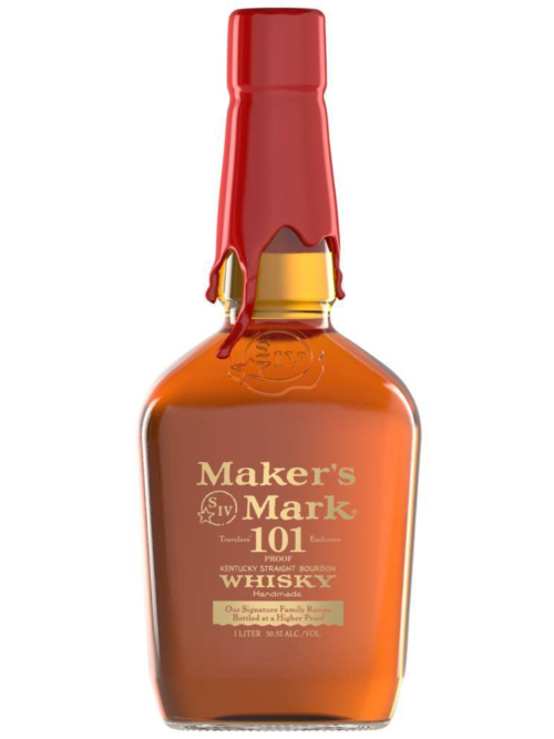 MAKER'S MARK 101 PROOF is a premium bourbon hailing from Loretto