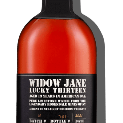 WIDOW JANE LUCKY 13 YR is a refined bourbon whiskey crafted in the heart of Brooklyn
