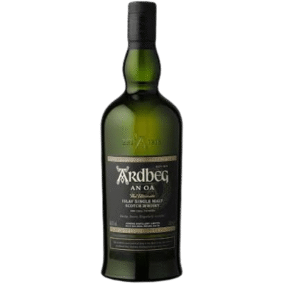 ARDBEG AN OA is a single malt Scotch whisky from the Islay region of Scotland