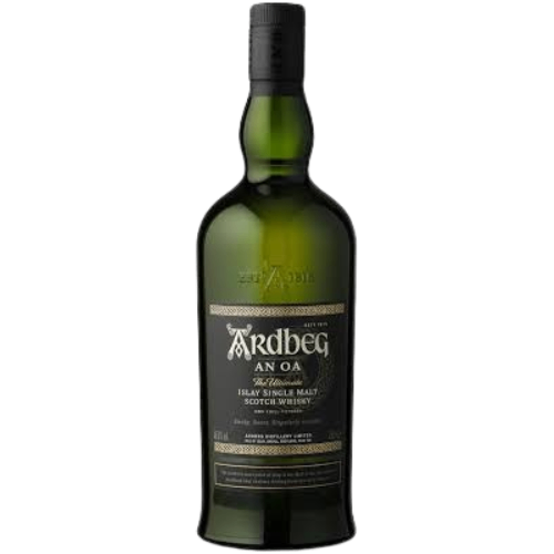 ARDBEG AN OA is a single malt Scotch whisky from the Islay region of Scotland