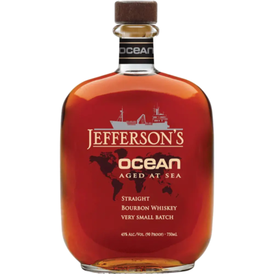 JEFFERSON VSB OCEAN 750ML is an exceptional bourbon whiskey that showcases a complex flavor profile characterized by notes of honey