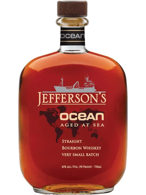 JEFFERSON VSB OCEAN 750ML is an exceptional bourbon whiskey that showcases a complex flavor profile characterized by notes of honey